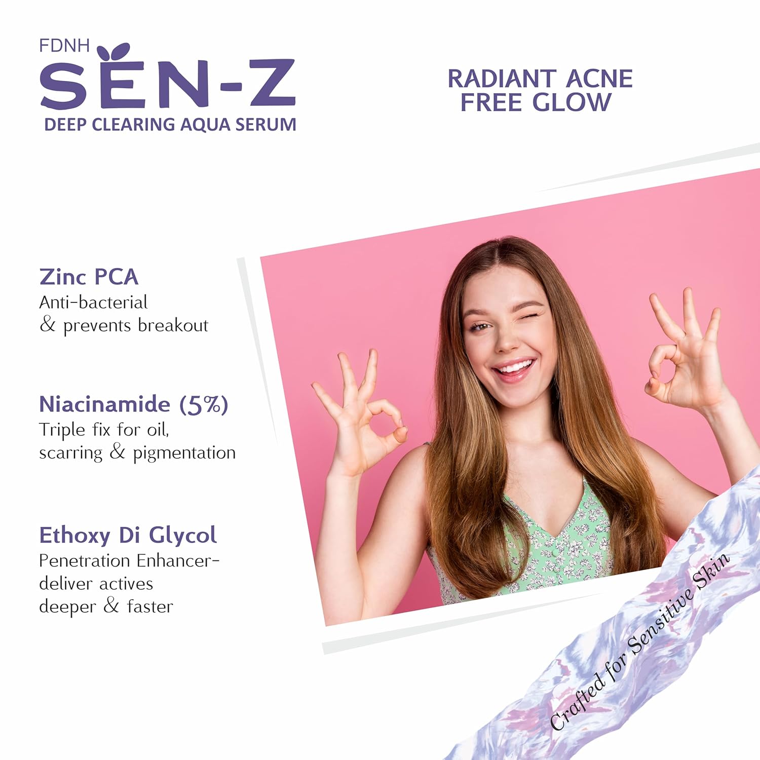 FDNH SEN-Z DEEP CLEARING AQUA SERUM