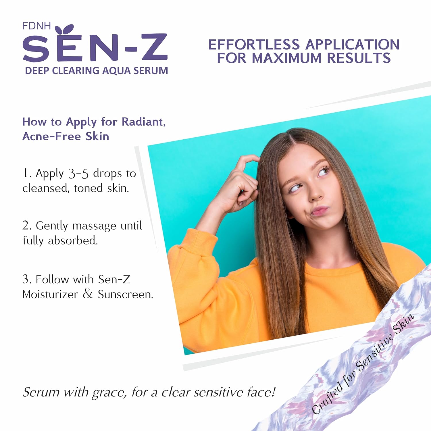 sen-z deep clearing aqua serum